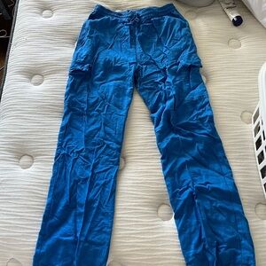 Love Tree Vibrant Blue Cargo Pants